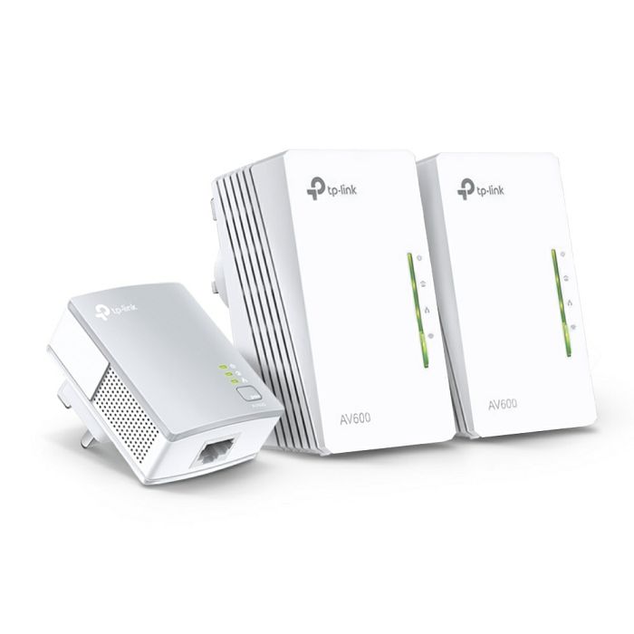 TP-LINK TL-WPA4220 TKIT Powerline 600 Wi-Fi 3-pack kit