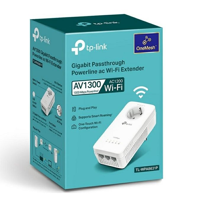 TP-LINK TL-WPA8631P AV1300 Gigabit powerline Wi-FI AC adapter