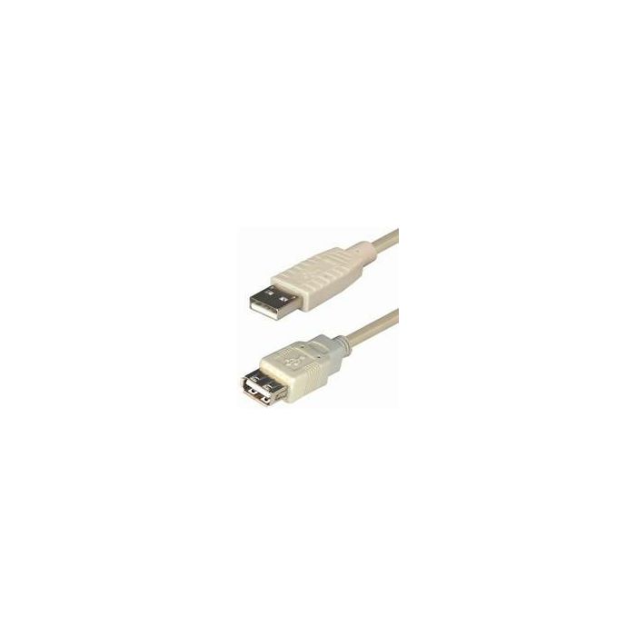 Transmedia USB 2.0 extension Kabel AA1,0m