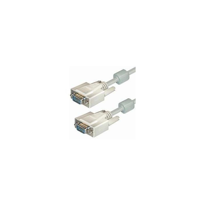 Transmedia VGA Monitor Cable 15pin,20m, bijela