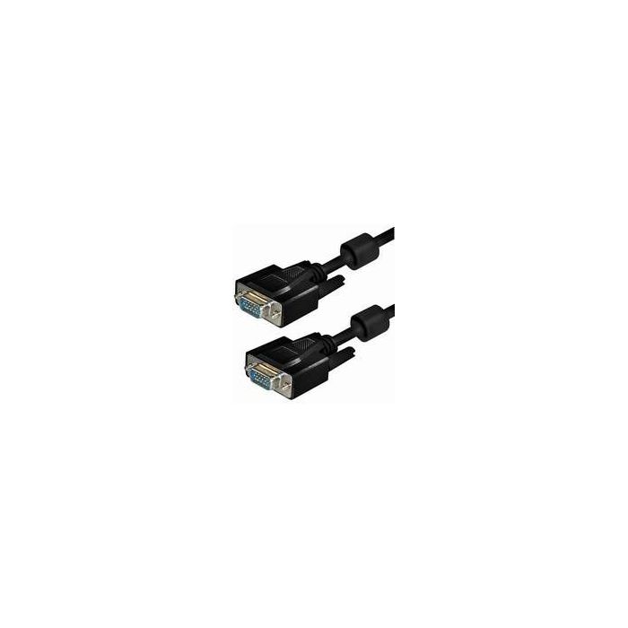 Transmedia VGA Monitor Cable 1,8m Black