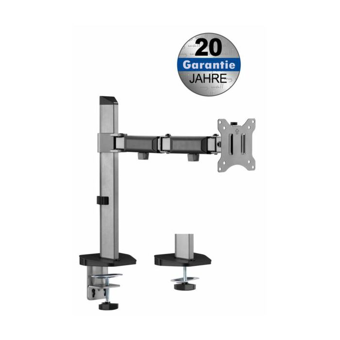 Transmedia Full-Motion Desk Bracket for Flat Screens