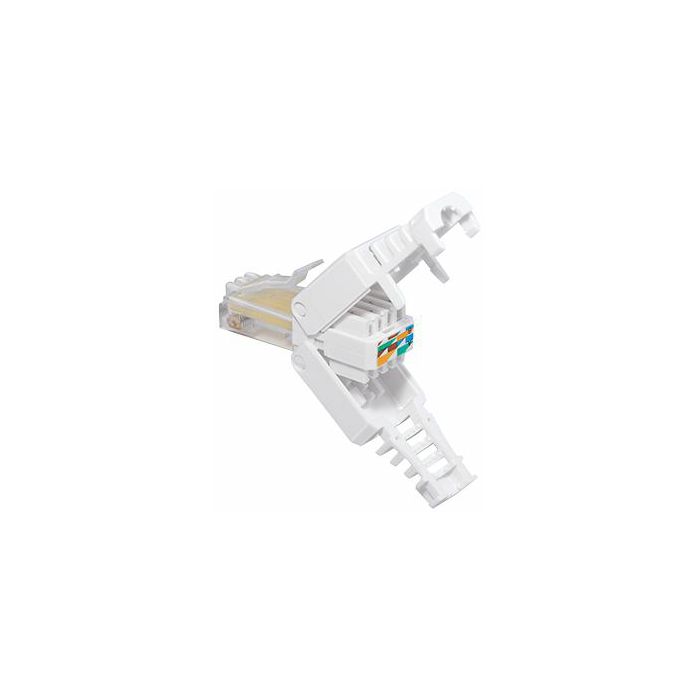 Transmedia Tool-less RJ 45 plug