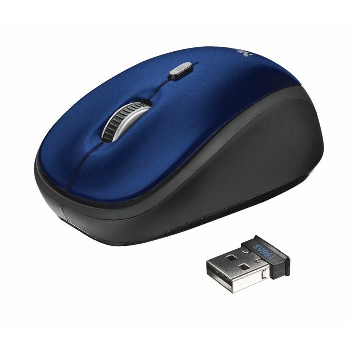 Trust wireless mouse Yvi - blue