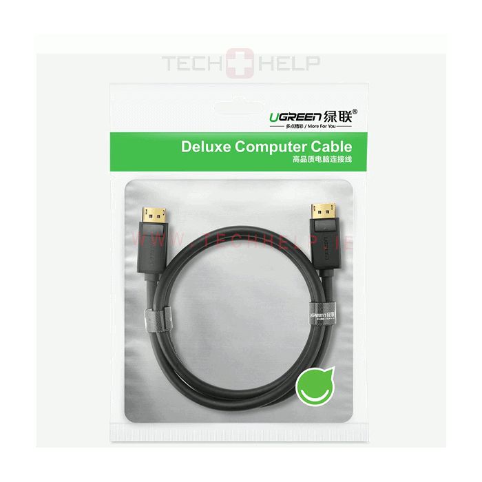 Ugreen DisplayPort 1.2 cable 1.5M - polybag