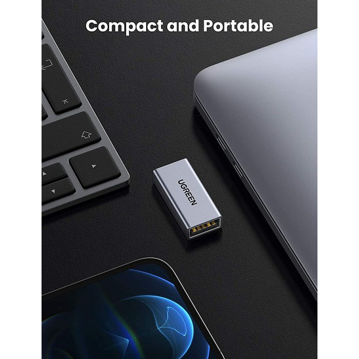 Ugreen USB-A to USB-A adapter, 1pc - polybag