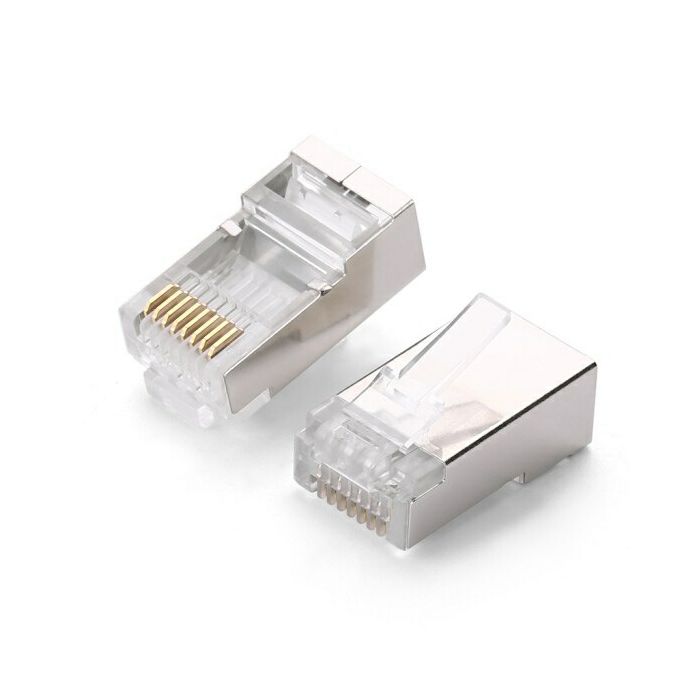 Ugreen RJ45 network connector Cat6 (package of 10 pieces) - polybag