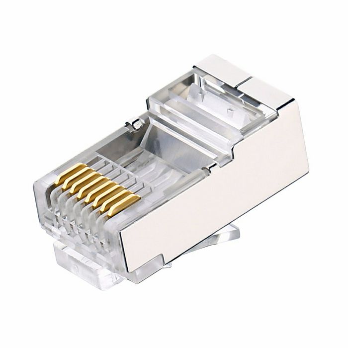 Ugreen RJ45 network connector Cat6 (package of 10 pieces) - polybag