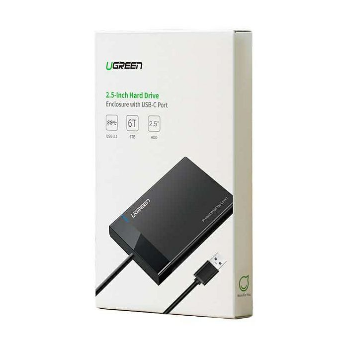 Ugreen 2.5 '' USB 3.0 on SATA HDD case - box