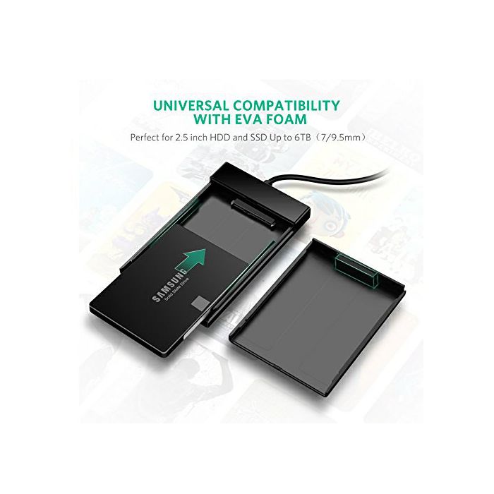 Ugreen 2.5 '' USB 3.0 on SATA HDD case - box