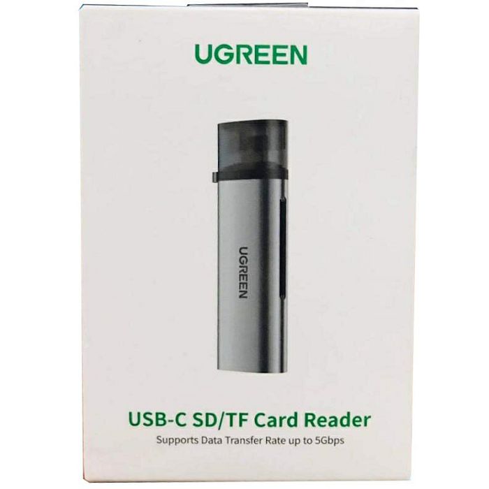 Ugreen USB-C OTG card reader TF / SD - box