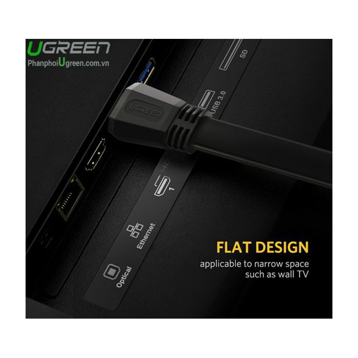 Ugreen HDMI 2.0 Flat cable 1.5m - box
