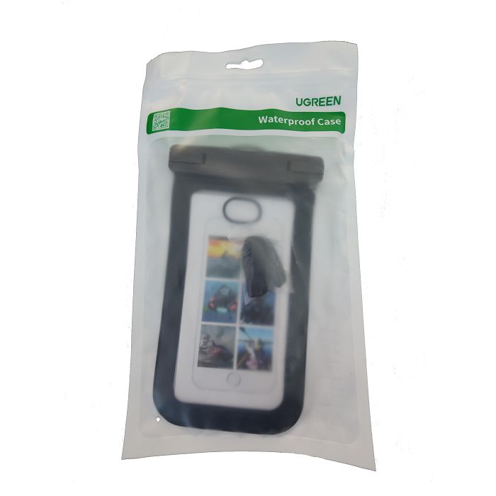 Ugreen waterproof cover for mobile phones up to 6.5 "- polybag