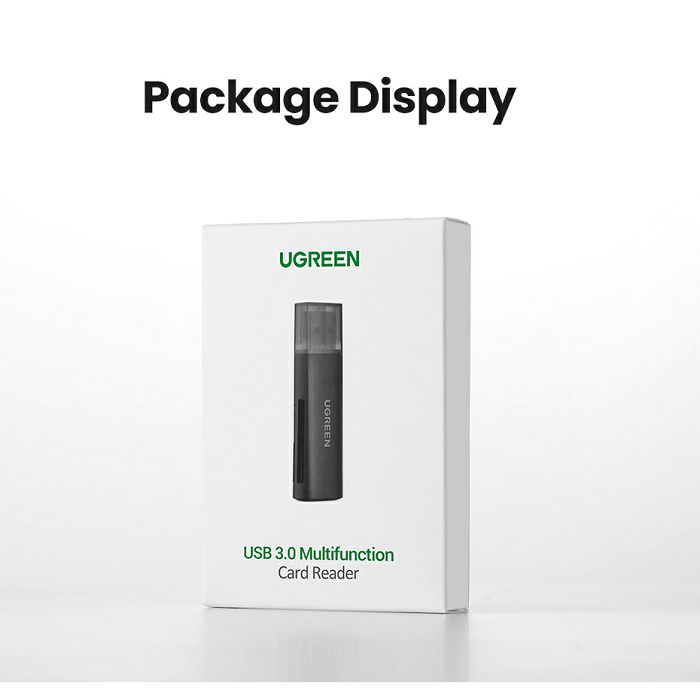 Ugreen SD / microSD Card Reader USB 3.0 - box