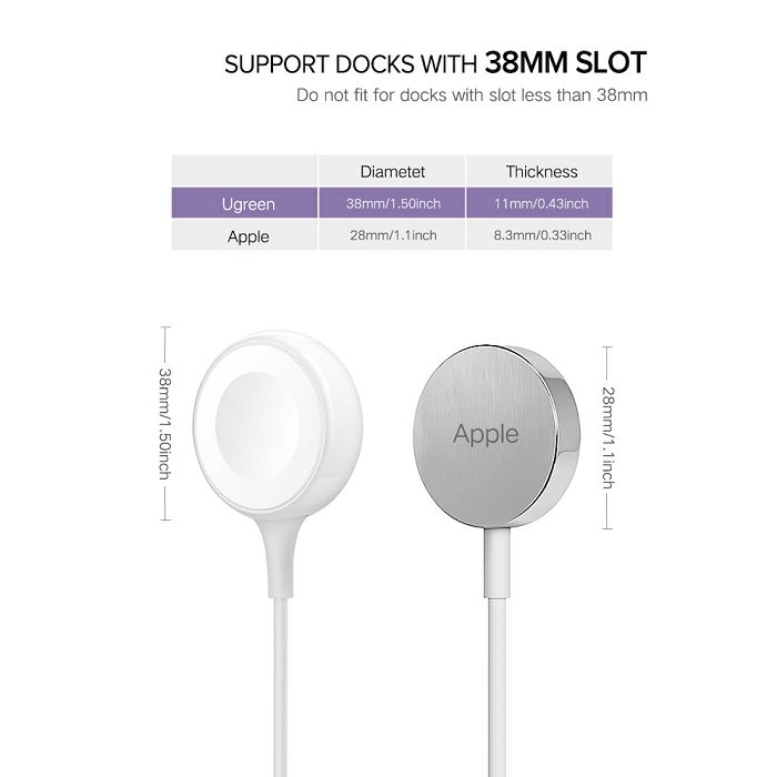 Ugreen wireless charging module for Apple Watch