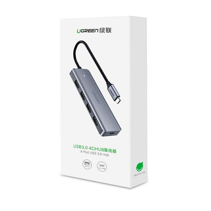 Ugreen Hub USB-C 4 port - box