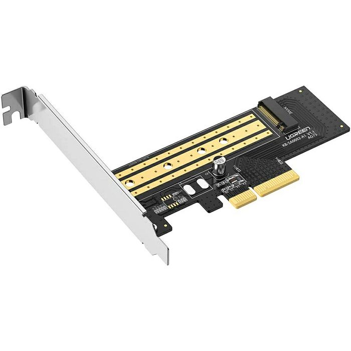 Ugreen M.2 PCIe NVME to PCIe 3.0 x4 x8 x16 adapter - box