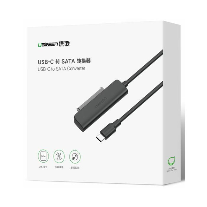 Ugreen USB-C 3.1 to SATA Adapter for 2.5 "- box