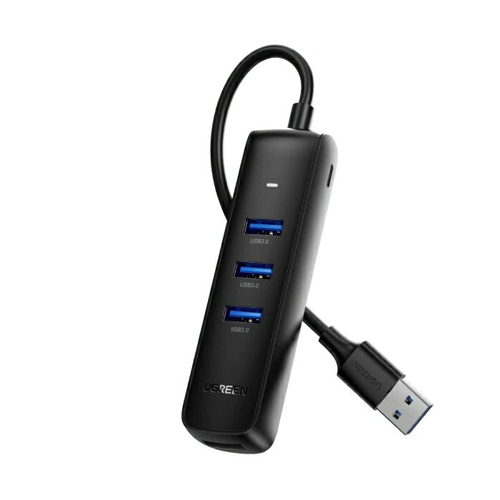 Ugreen USB 3.0 4-port USB hub, 1M - Box