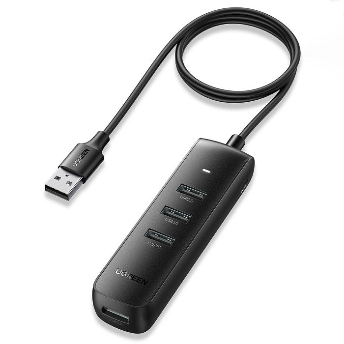 Ugreen USB 3.0 4-port USB hub, 1M - Box