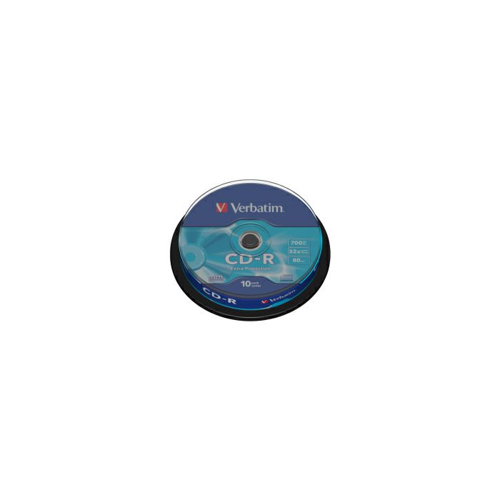 CD-R Verbatim 700MB 52× DataLife 10 pack spindle EP