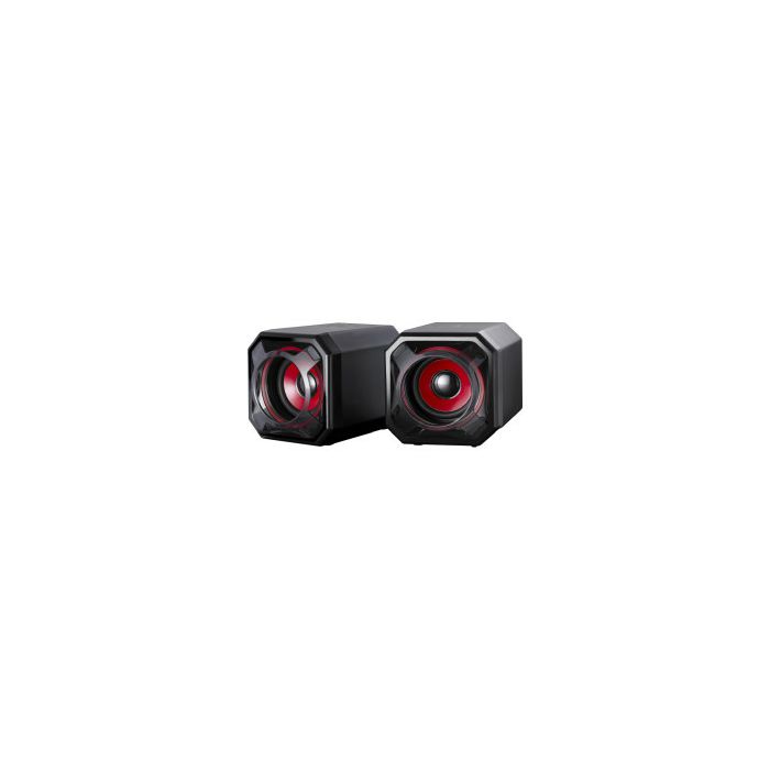 SureFire Gator Eye igraći zvučnici, 5W, 3.5mm/USB, crveni