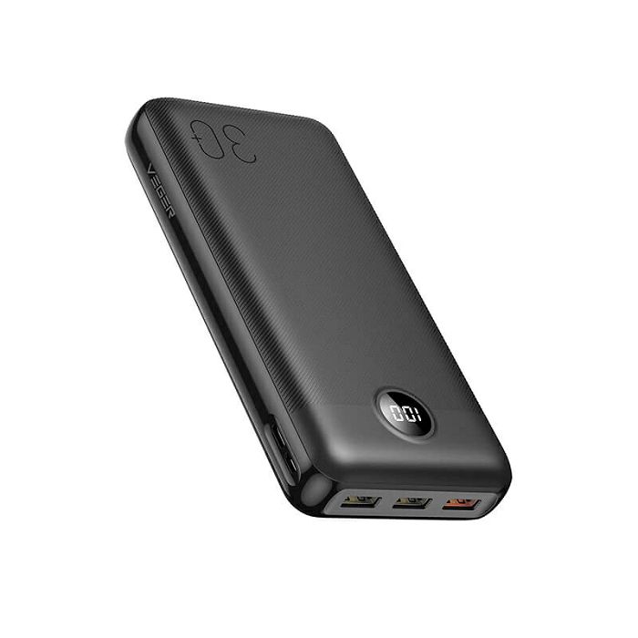 VEGER portable battery L30 30000 mAh, black