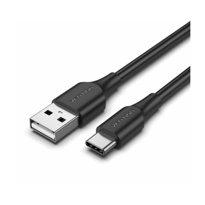 Vention USB 2.0 A Male to C Male 3A Cable 2m, Black