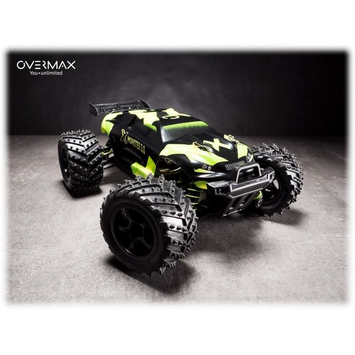 Overmax auto na daljinsko upravljanje, 45km/h, 4x4, ovjes, domet 100m, 27*20cm