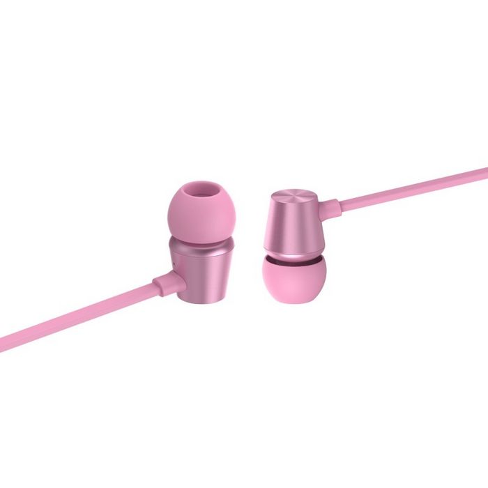 SWISSTEN slušalice + mikrofon, In-ear, metalne, roze/zlatne DYNAMIC YS500