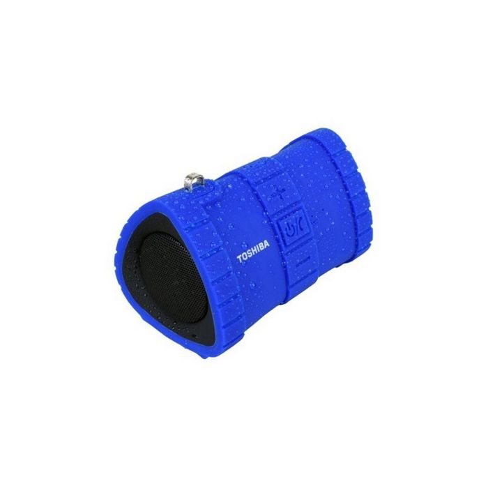 TOSHIBA zvučnik Bluetooth, vodootporni, 6W, Handsfree, baterija, plavi TY-WSP100