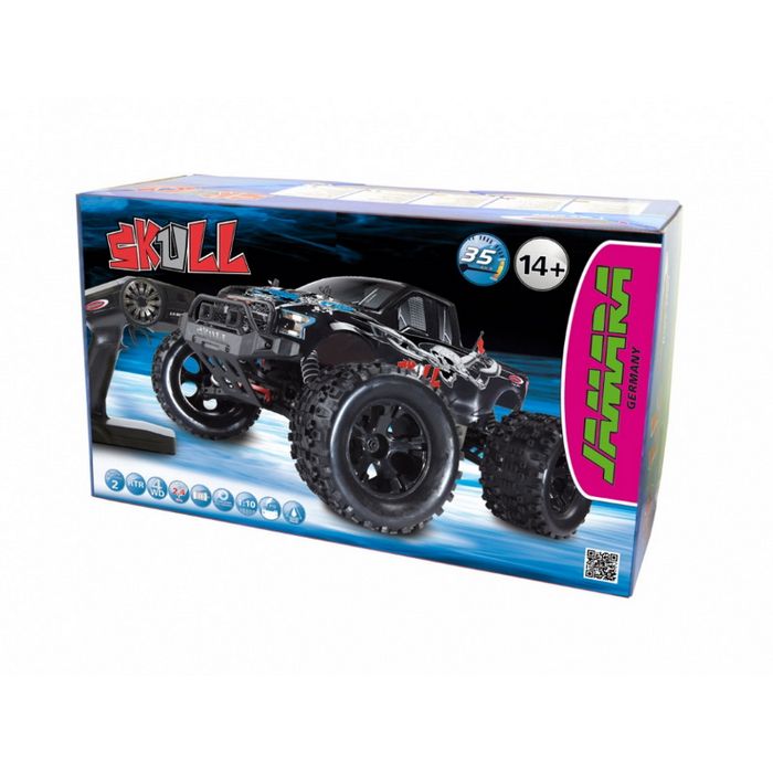 Jamara auto na daljinsko upravljanje Skull Monster Truck, 40x33x21cm, 1:10