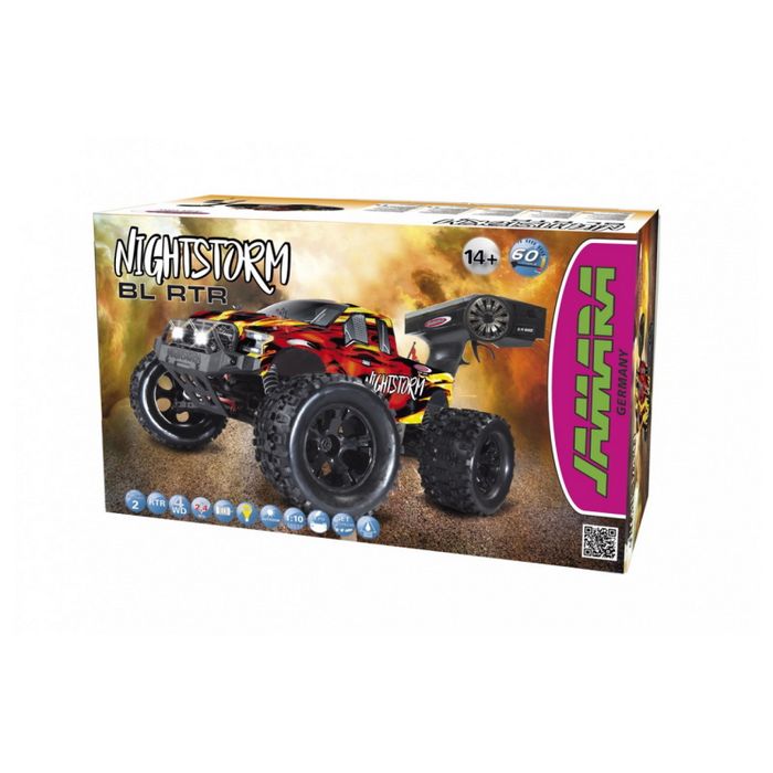 Jamara auto na daljinsko upravljanje Nightstorm Monstertruck, 40x33x21cm, 1:10