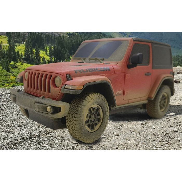 Jamara auto na daljinsko upravljanje Jeep Wrangler Rubicon, smeđi 1:24