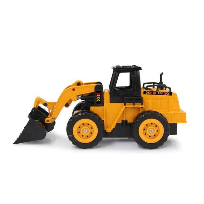 Jamara bager na daljinsko upravljanje Wheel Loader RL136, žuti 1:36