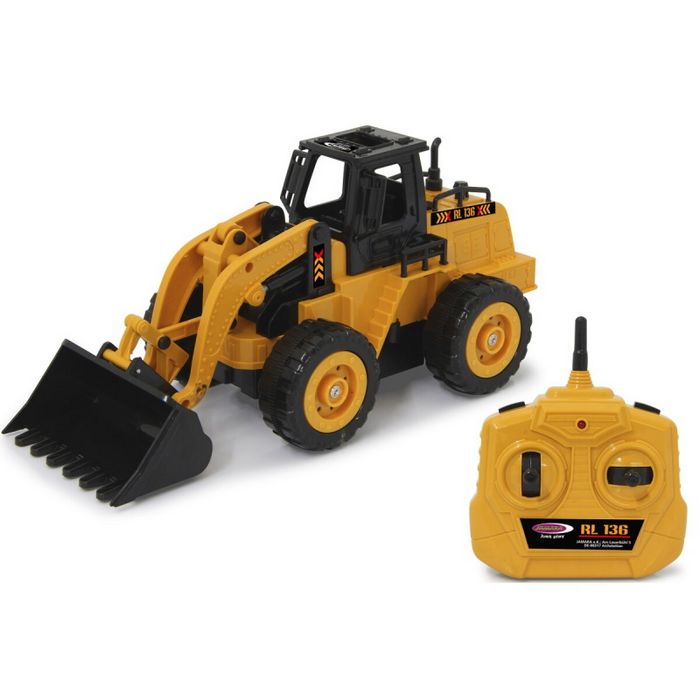 Jamara bager na daljinsko upravljanje Wheel Loader RL136, žuti 1:36