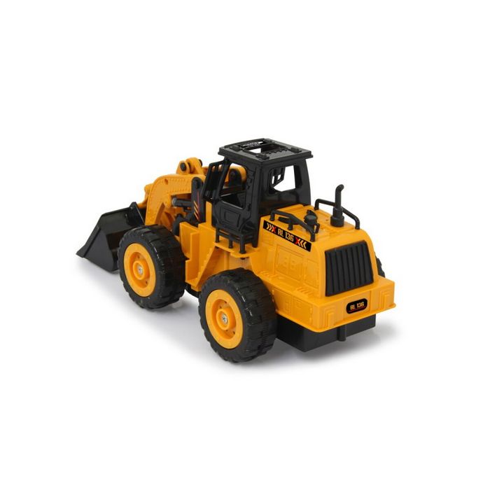 Jamara bager na daljinsko upravljanje Wheel Loader RL136, žuti 1:36