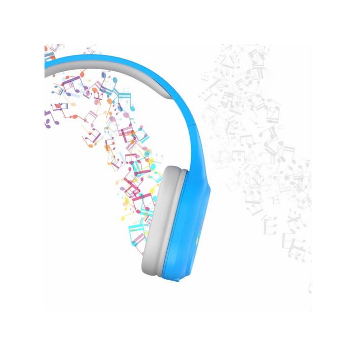 MANTA slušalice + mikrofon, za djecu i mlade, BT, naglavne, plave HDP802BL