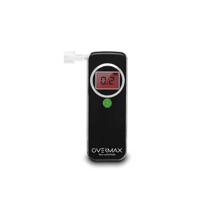 Overmax alkotester - detektor alkohola u dahu, LCD zaslon, 0-1.5 promila AD02