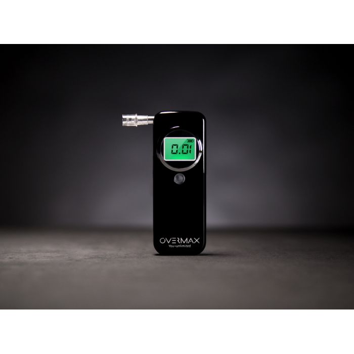 Overmax alkotester - detektor alkohola u dahu, LCD zaslon, 0-1.5 promila AD02