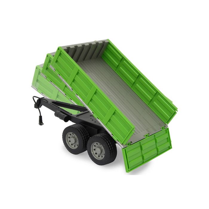 Jamara traktor prikolica Tipper, za RC-Tractor, zelena 1:16