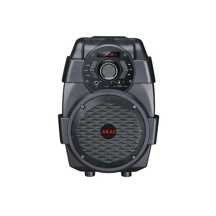 AKAI karaoke 10W, FM, BT, USB, baterija, crni ABTS-806