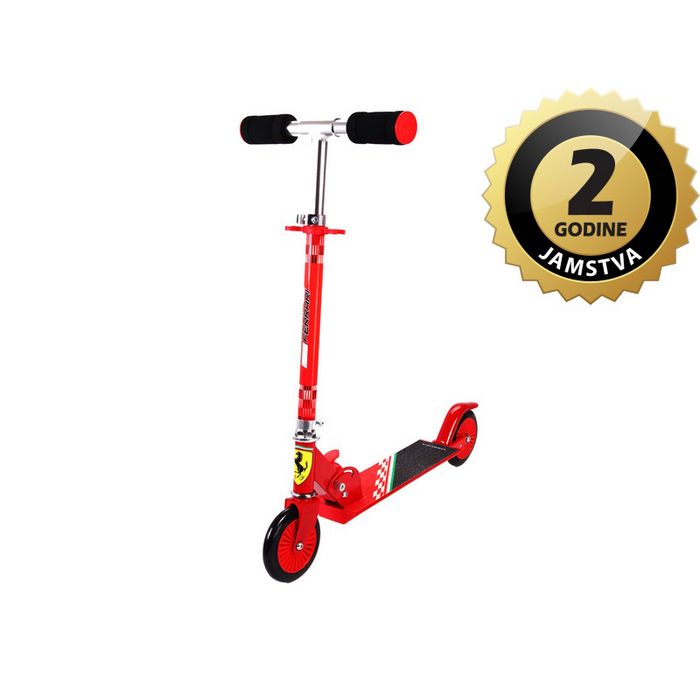 eKids romobil za djecu Ferrari, do 50Kg, crveni FXK30