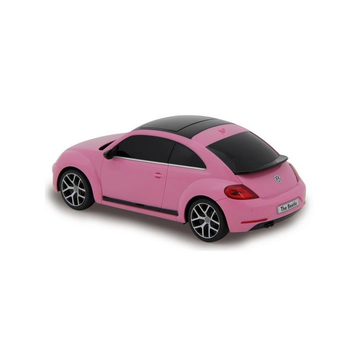 Jamara auto na daljinsko upravljanje DELUX VW Beatle - Buba, rozi 1:24