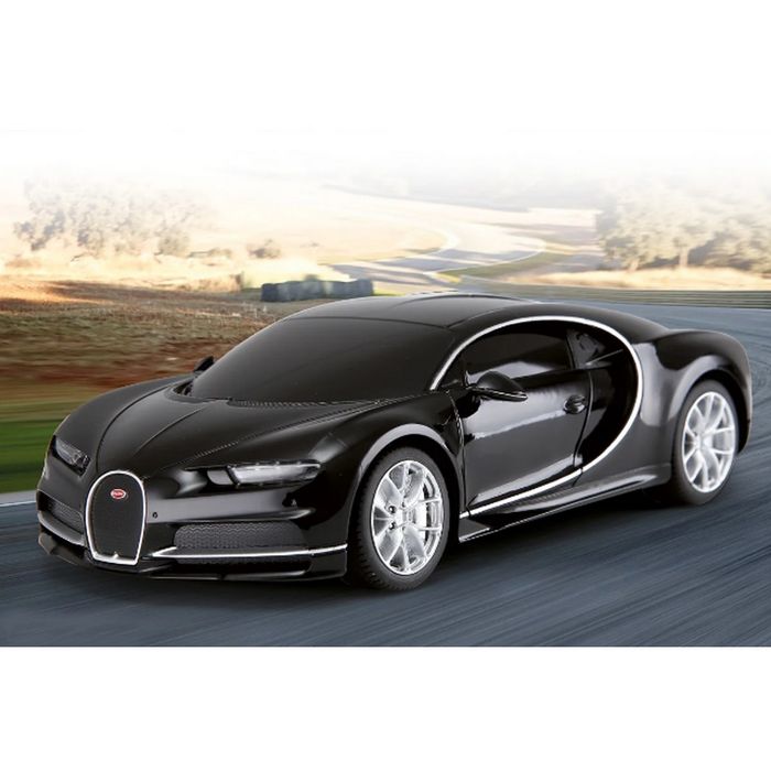 Jamara auto na daljinsko upravljanje DELUX Bugatti Chiron, crni 1:24