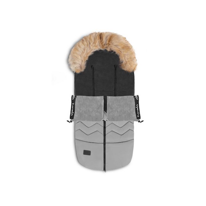 Lionelo zimska veća za kolica, FRODE, vodonepropusna, univerzalna veličina, siva
