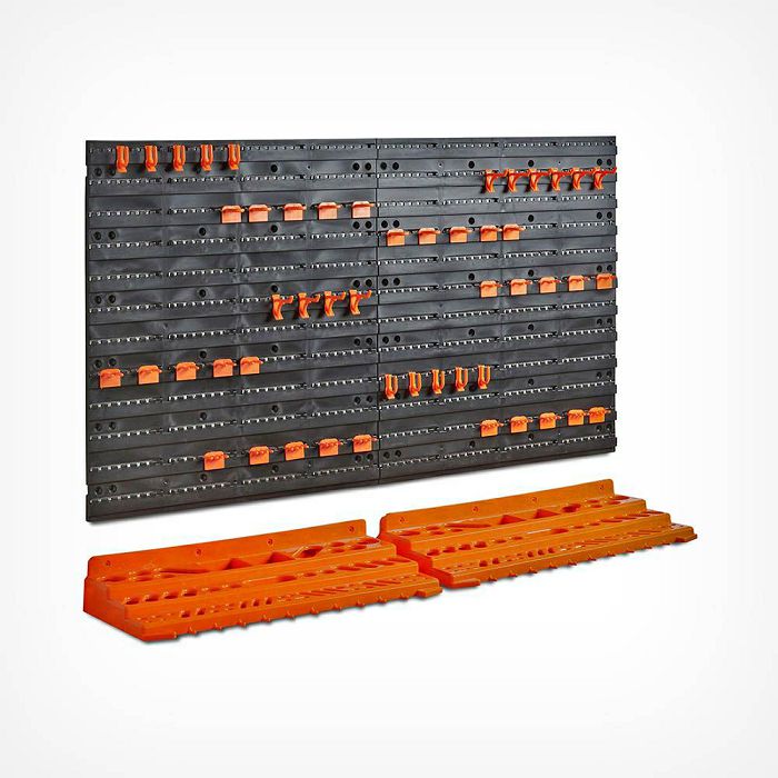 VonHaus tool board with shelf