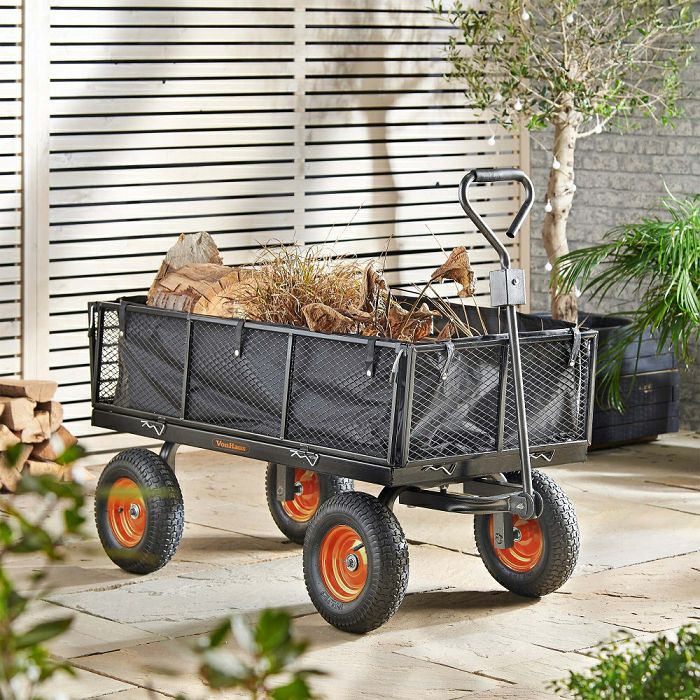 VonHaus garden cart, mesh