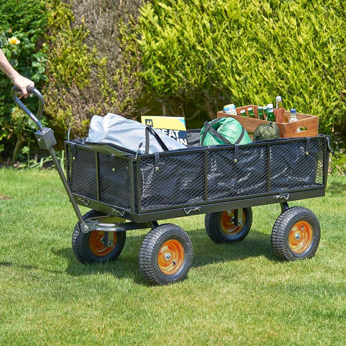 VonHaus garden cart, mesh