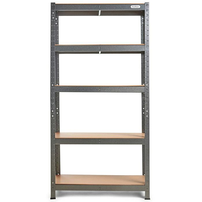 VonHaus 1.5m 5 shelf rack HAMMERITE